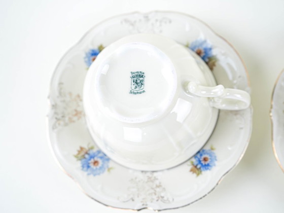 Image 1 of Porzellantassen-Set, deutsches Design, 20. Jahrhundert, hergestellt in Deutschland
