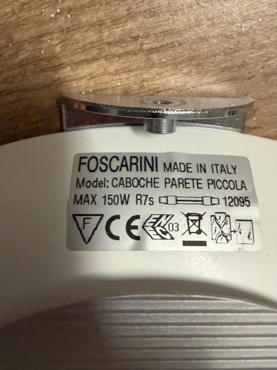 Image 1 of 3x wandlamp Foscarini - Caboche Parete Piccola