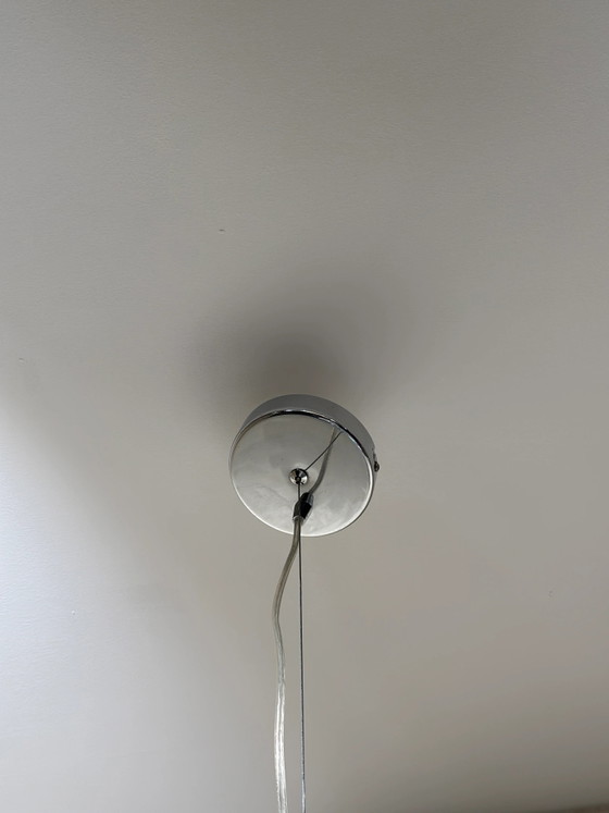 Lampada a sospensione vintage in cromo, stile Space Age. – Lampade a sospensione, Metal, Chrome (photo 3 of 4)