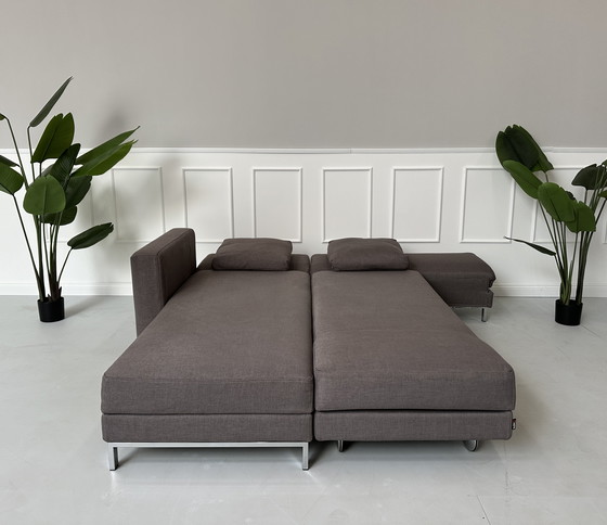 Image 1 of Divano letto in tessuto Brühl Fourtwo Designer Sofa Four Two Grey Taupe