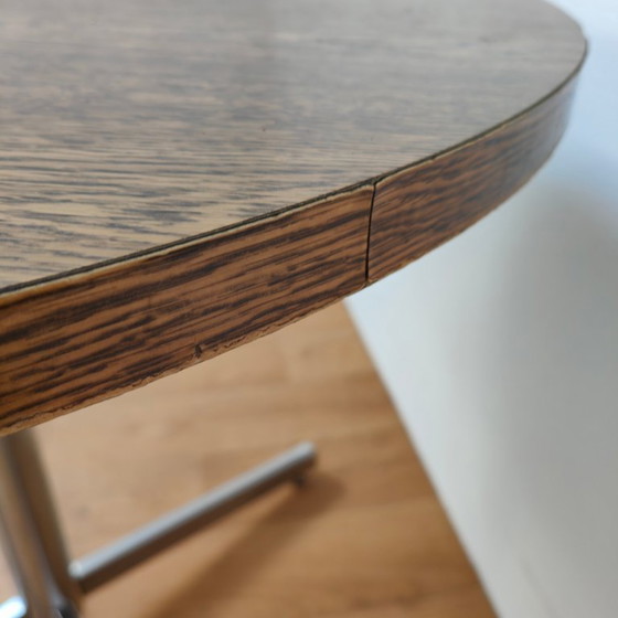 Image 1 of Vintage round Mid Century Modern dining table