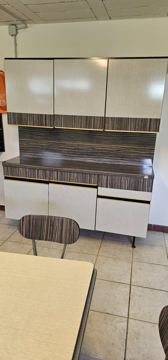 Image 1 of Vintage Formica keukenset, 1961