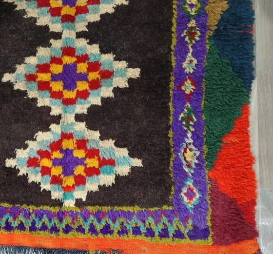 Image 1 of Tapis marocain tradicional en laine 200cmx100cm