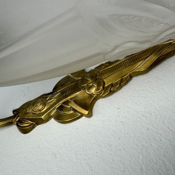 Image 1 of Antique Art Deco Wall Sconce