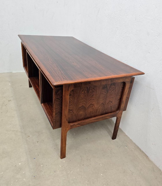Image 1 of Rio rosewood desk by Erik Brouer for Brouer Møbelfabrik