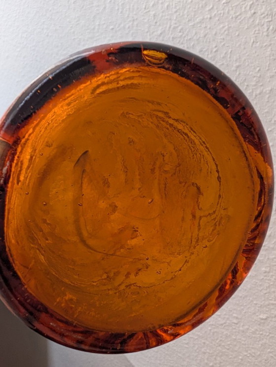 Empoli "Wave" Genie Bottle ambre – Objets déco, Verre (photo 5 of 5)