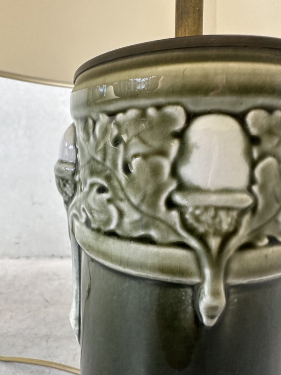 Image 1 of 2x lampade Art Nouveau (Fives-Lille) - Gustave De Bruyn