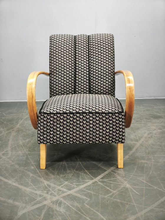 Image 1 of Poltrona Art Déco di Jindrich Halabala, Cecoslovacchia, anni '40