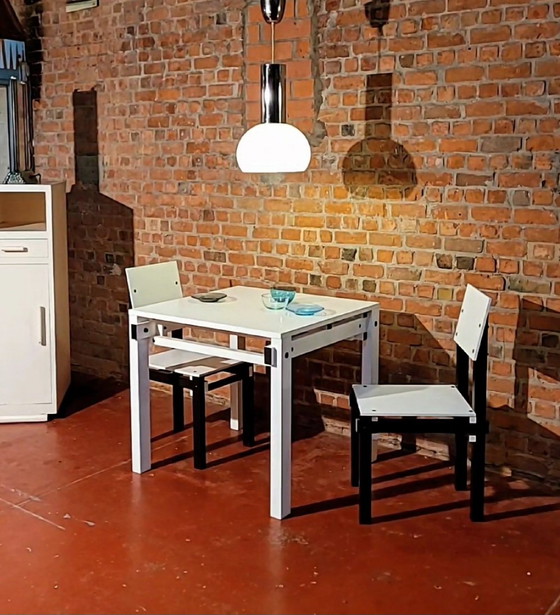 Image 1 of Table et chaises militaires par Gerrit T. Rietveld