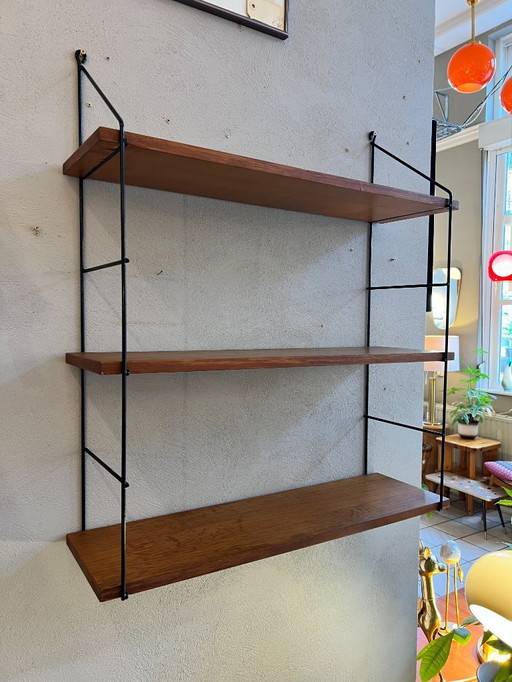 Étagère murale vintage / meuble mural, Allemagne années 1970