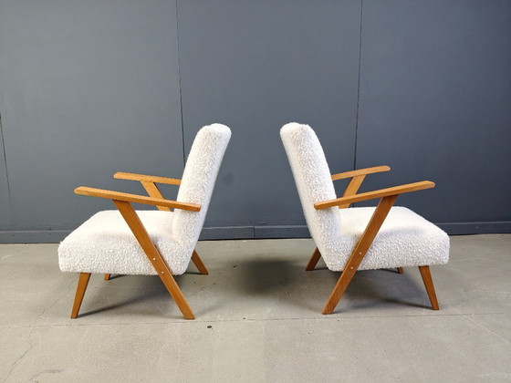 Image 1 of Par de sillones holandeses de mediados de siglo, década de 1960