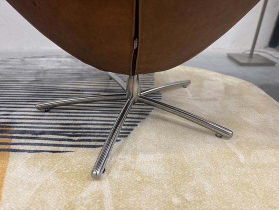 Image 1 of Label Vandenberg Hidde Draaifauteuil Bovino naturel leer