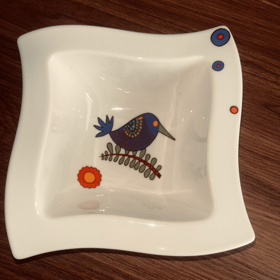 Villeroy & Boch New Wave Acapulco bowl and plate duo, Porcelain, Multi Color (photo 3 of 6)