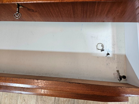 Image 1 of Sekretär / Teakholz-Frisiertisch, dänisches Design, 1960er Jahre.