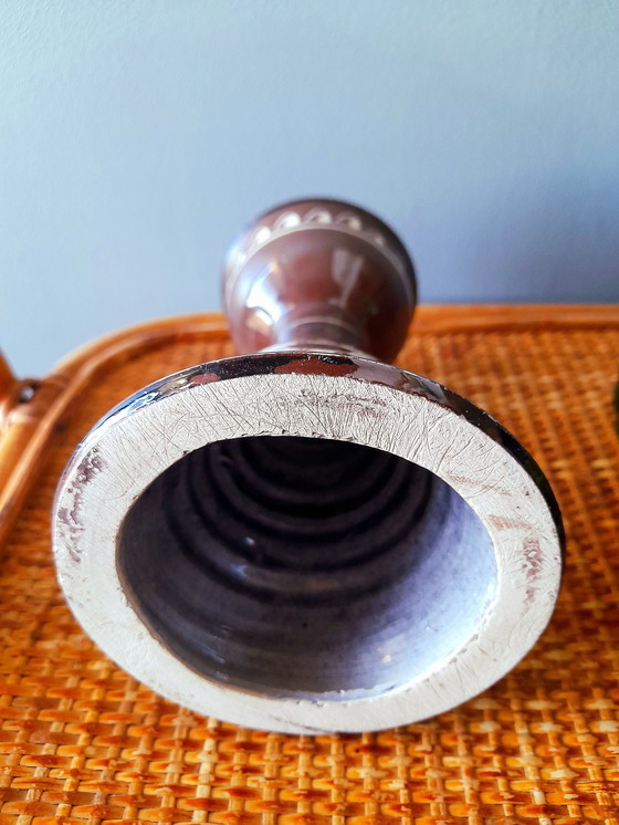 Image 1 of 1960s ceramic candlestick