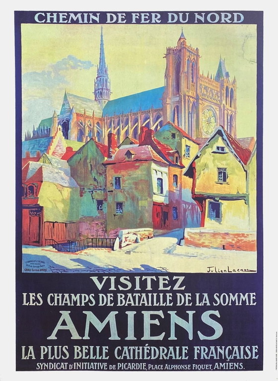 Image 1 of COLLECTIF - HISTORIAL DE LA GRANDE GUERRE Visitez Amiens d'après Julien Lacaze p
