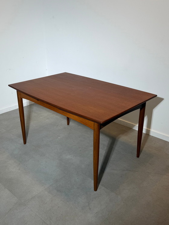 France & Son Extendable Teak Dining Table – Danish Mid-Century Modern, 1960s (photo 7 of 7)