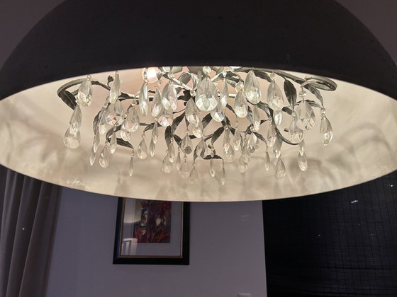 Image 1 of Robuste Metall-Pendelleuchte im modernen Kronleuchter-Design, 90 cm