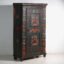 Antiker bemalter Kleiderschrank aus Kiefernholz – Österreichisch-Ungarische Monarchie, Jahr 1835 (photo 10 of 40)