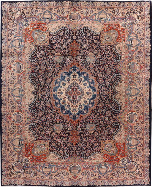 Persischer Kaschmar-Teppich, 3,75 x 2,98 cm, Orientteppich, fein, Nr. 24645