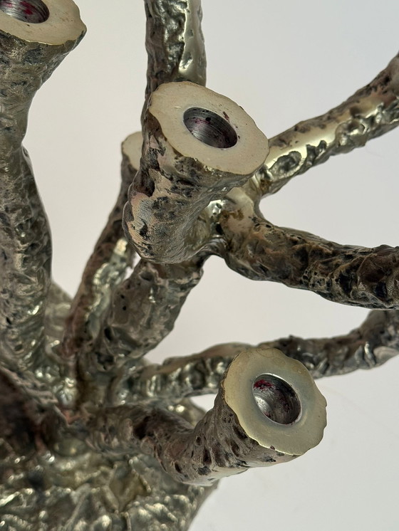 Image 1 of Vintage design Brutalist Candlestick ('60/'70)