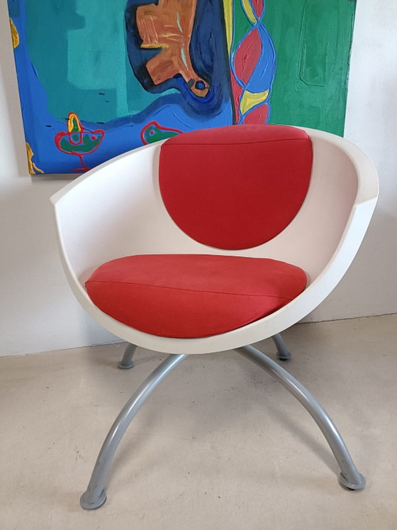 Poltrona a pozzetto vintage IKEA, Sedie girevoli, Metallo, Plastica, Grigio (foto 12 di 12)
