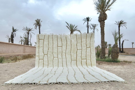 Image 1 of Authentic Beni Ourain Wool Rug 250cm x 200cm