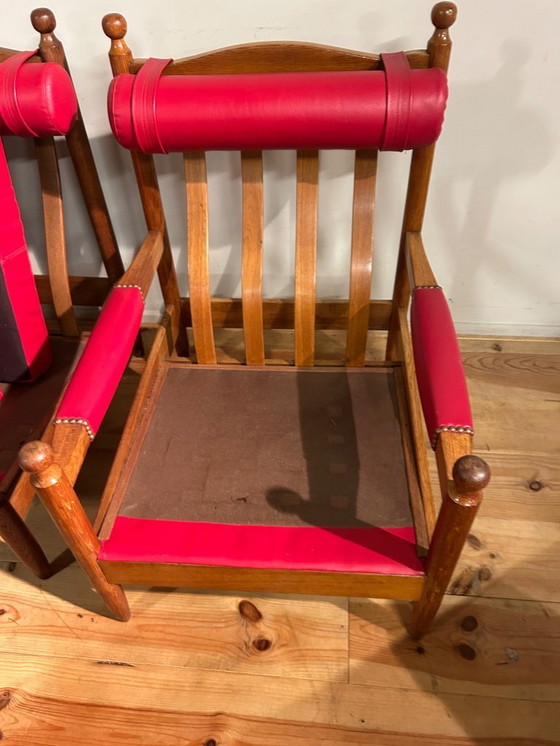 Image 1 of Set da salotto modulare in pelle della metà degli anni Sessanta (9 pezzi)