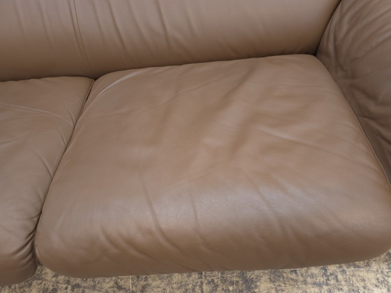 Image 1 of Ensemble De Sede ds 2011 Canapé design Canapé en cuir Tabouret Tabouret en cuir