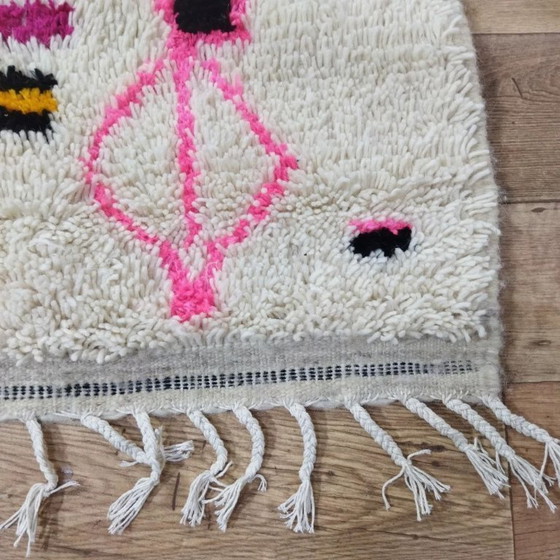 Image 1 of Berber-Azilal-Wollteppich – 100 % Naturwolle, handgefertigt (260 × 150 cm)