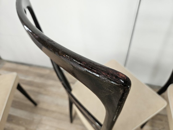 Eetkamerstoelen van beuken en Skai – Hout (photo 9 of 21)