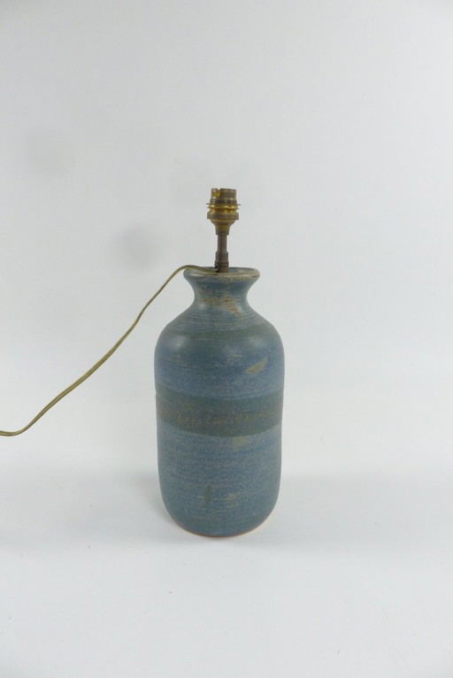 Lampe en grès vers 1970.