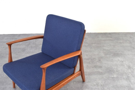 Image 1 of Dänischer Lounge-Sessel aus der Mitte des 20. Jahrhunderts, 1960er Jahre.