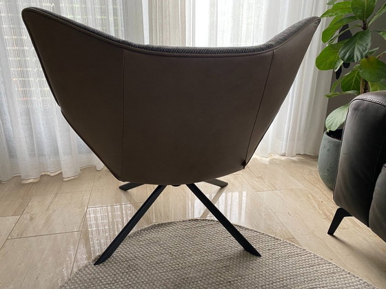 Gustav Fauteuil Label Van Den Berg – Leather, Metal (photo 4 of 5)