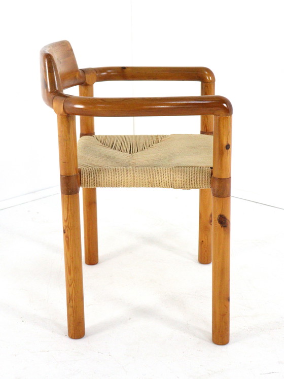 Image 1 of Set 7 Stoelen Eetkamestoelen in Stijl van Daumelier