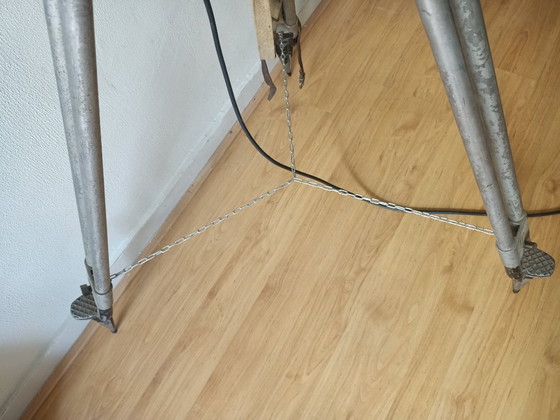 Image 1 of Cool vintage industrial tripod lamp