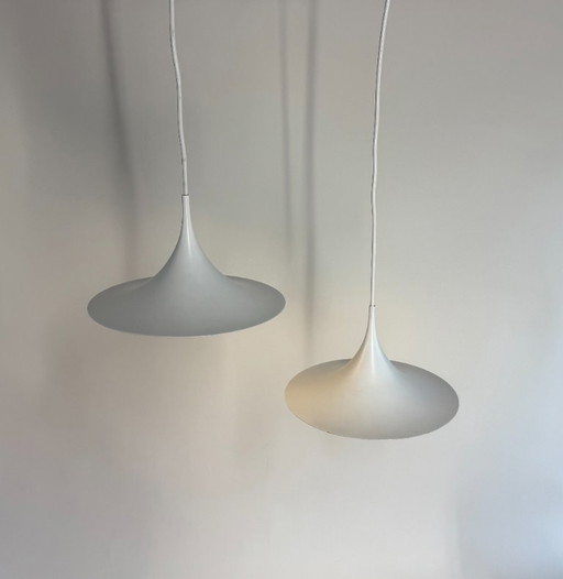 2x Semi Hanging Light Witch Hat Lamp by Fog and Morup