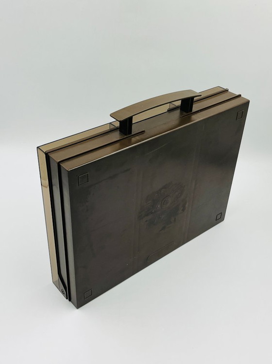 Duo van Flair audiocassettekoffers, Tafelaccessoires, Kunststof, Bruin, Modern (foto 14 van 15)