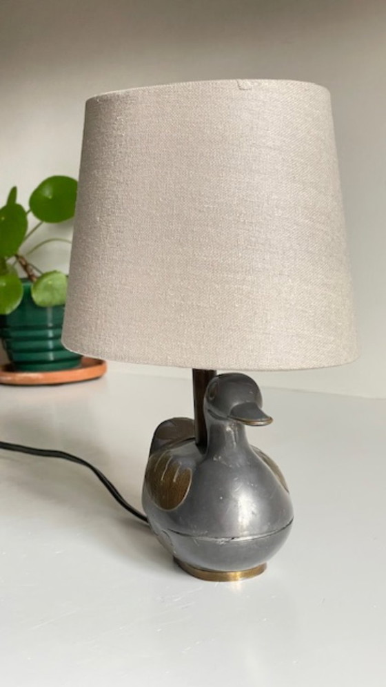 Image 1 of Vintage Duck Lamp
