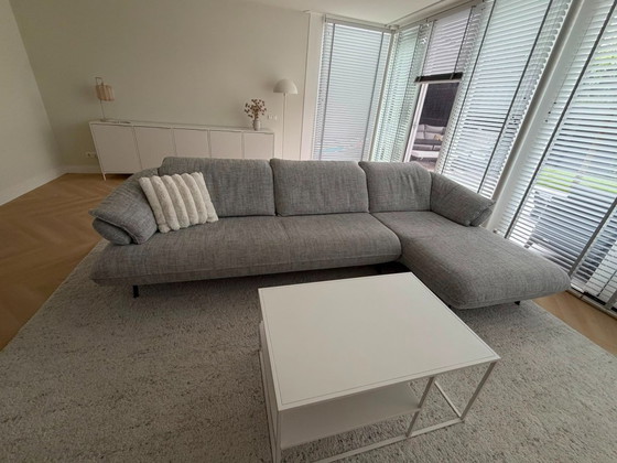 Zitmaxx Bluebell Lounge Sofa - Adjustable Back & Headrests – Corner sofas, Metal, Textile (photo 9 of 11)