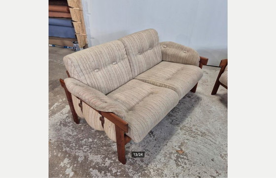 Image 1 of H.W. Klein Bramin Vintage Scandinavian, 2 and 3-seater sofa