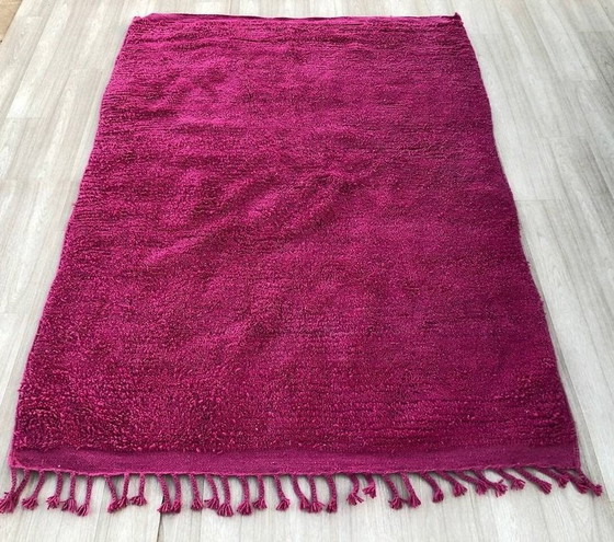 Traditional Pink Berber Rug 165/250cm – Rugs & carpets, Wool (photo 4 of 7)