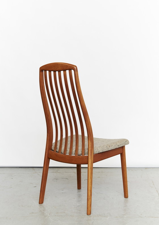 Image 1 of Mid Century Esszimmerstühle von Schou Andersen, Sechser-Set