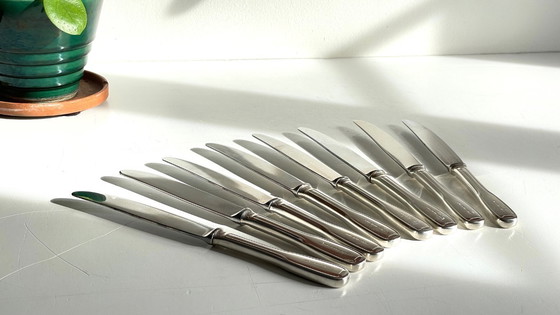 Image 1 of 8 Couteaux de Table A. Krupp Italy Vintage