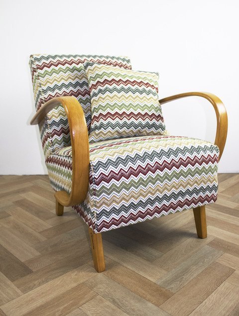 1xFauteuil "Indien" de Jindrich Halabala