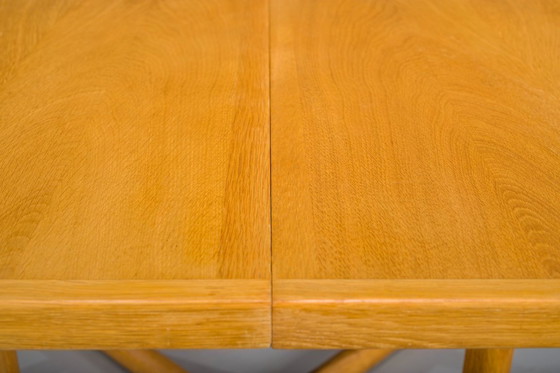 Image 1 of Danish Extendable Oak Dining Table by Kurt Østervig for Jason Møbler, 1950s