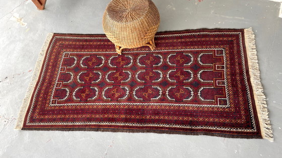 Image 1 of TAPIS Artisanal Vintage - 102cm x 204cm
