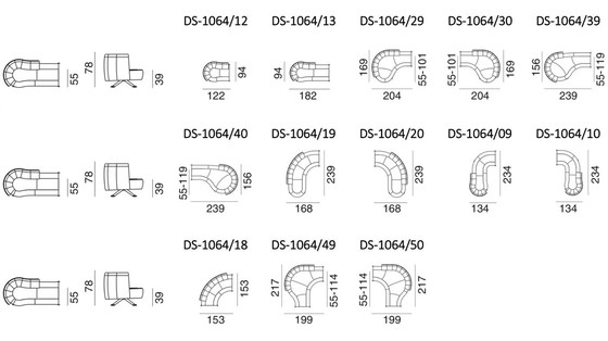 Image 1 of État neuf De Sede DS 1064 RIVER Living Landscape