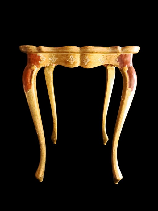 Italiaans Florantijns bijzet tafeltje 1960