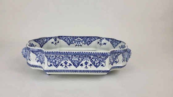 Gien ceramic basin from the 20th century – Plant pot, Porcelain (photo 10 of 12)